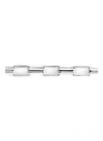 925 Sterling Silver Anchor Link Bracelet