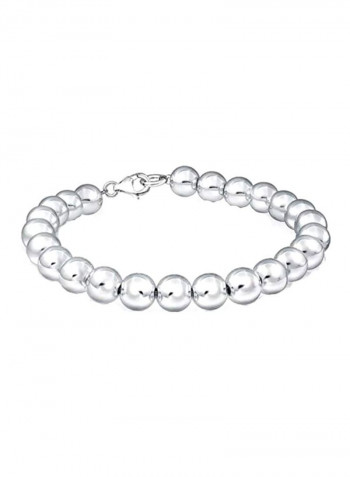 925 Sterling Silver Bead Ball Bracelet