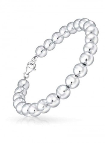 925 Sterling Silver Bead Ball Bracelet