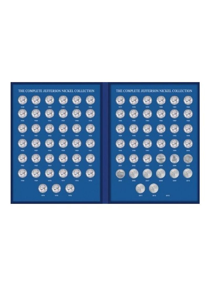 Complete Jefferson Nickel Year Collection 1938-2013 12X9X1inch