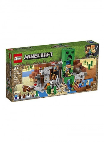 834-Piece Minecraft The Creeper Mine Building Toy