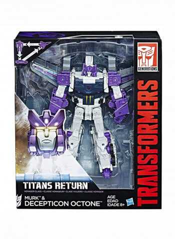 Titans Return Decepticon Octone And Murk Figure