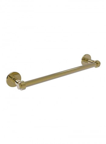 Continental Collection Groovy Detail Towel Bar Gold 18inch