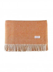 Herringbone Printed Throw Blanket Paprika 51x71inch