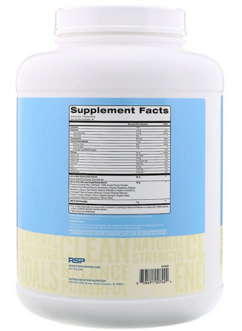 Vanilla True Fit Grass Fed Whey Protein Shake