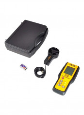 Digital Handheld Anemometer PMA90 Yellow/Grey/Black 8.5x3x10.2inch