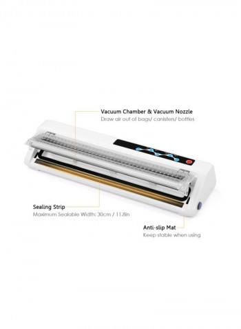 Dry And Moist Vacuum Sealer H30508UK White