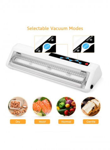 Portable Vacuum Sealer White 37x11x6centimeter