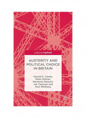 Austerity And Political Choice In Britain Hardcover