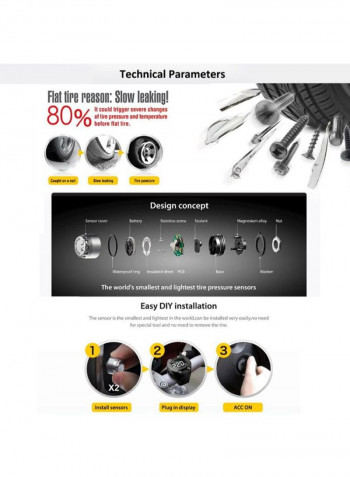 Motorcycle Tire Pressure Monitoring System