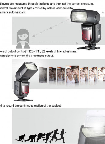 TT685S Speedlite TTL Master Slave GN60 2.4G Wireless Transmission HSS 1/8000S For Sony A77II A7RII A58 A99 ILCE6000L ILDC Camera Black