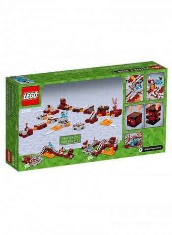 387-Piece The Nether Railway Building Toy Set 21130