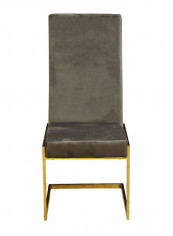 Kandinsky Dining Chair Green/Gold