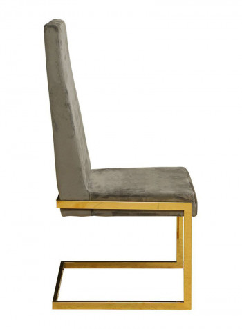 Kandinsky Dining Chair Green/Gold