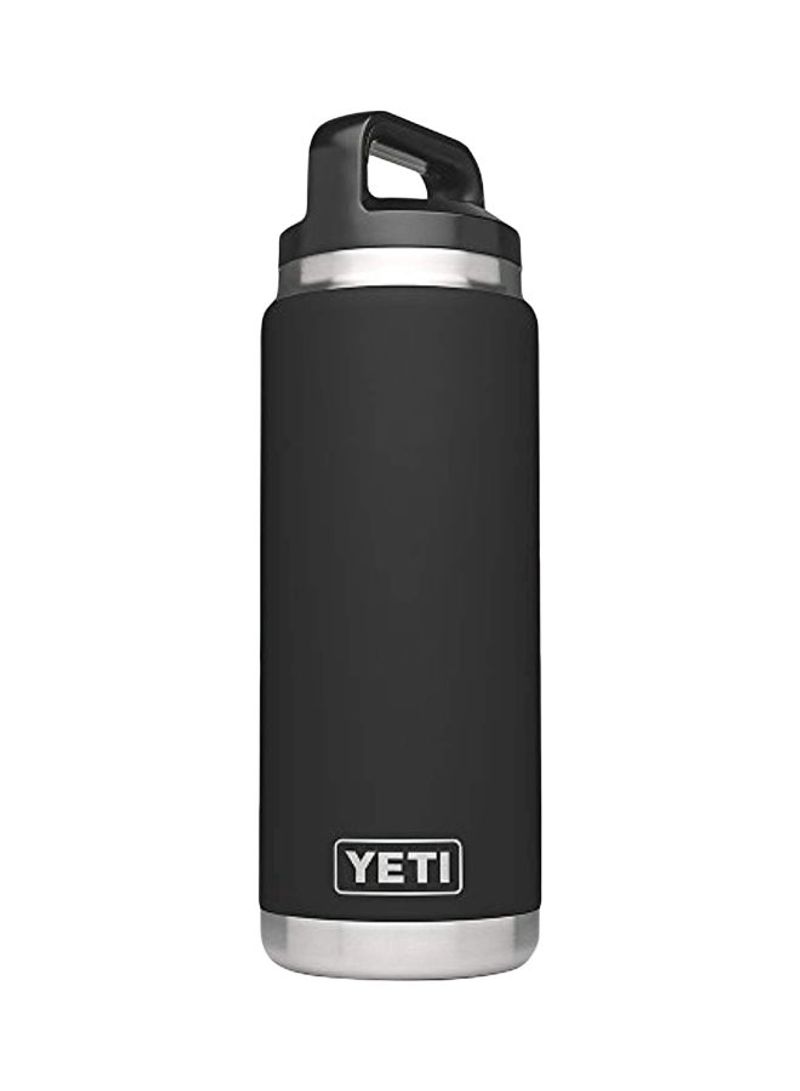 Vacuum Insulated Water Bottle Black/White 26ounce