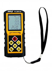 Digital Distance Measuring Range Finder Yellow/Black 4.6x2.1x1.1inch