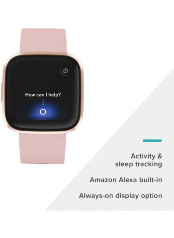 Versa 2 (NFC) Smartwatch Petal/Copper Rose Aluminum