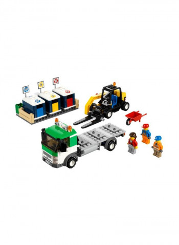 City Recycling Truck Building Set 4206
