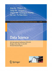 Data Science: 6Th International Conference, Icds 2019, Ningbo, China, May 15-20, 2019, Revised Selected Papers Paperback