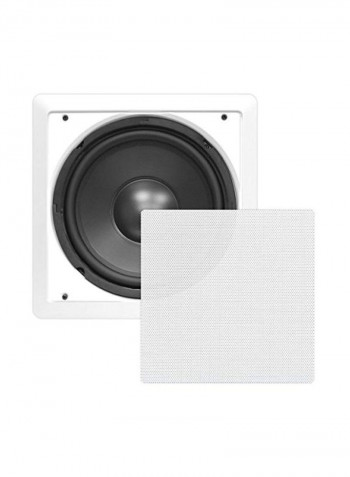 In-Wall Subwoofer System PDIWS White/Black