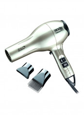 Professional Tourmaline Ceramic Ionic Hair Dryer Silver