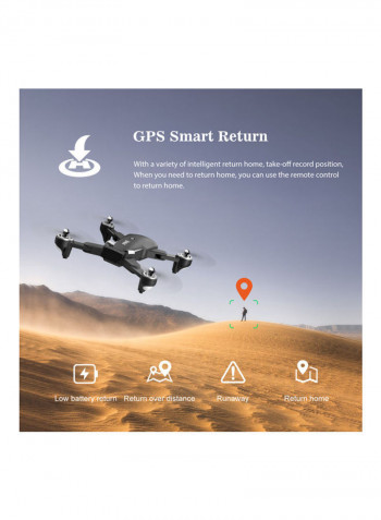 KK7 Pro RC Drone with  Dual Camera 4K 5G Wifi GPS Foldable Optical Flow Positioning RC Quadcopter with Headless Mode Waypoint Follow Surround Mode Storage Bag Included 27*8.5*20cm