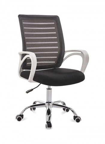 Rotating and Lifting Office Chair Black/Grey