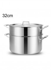 Commercial Stock Cooking Pot Silver 50 x 29 x 40cm