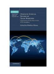 Domestic Judicial Review Of Trade Remedies: Experiences Of The Most Active WTO Members Hardcover