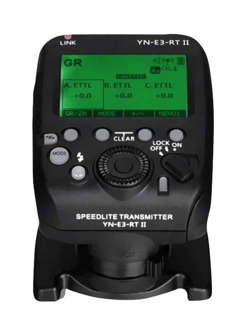 On-Camera Flash Speedlite Transmitter Black