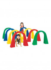 8-Piece Plastic Obstacle Tool Tunnel Toy Set WZY-702