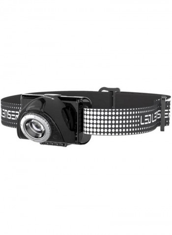 Led Lenser SEO7 Rechargeable Head Torch - Black