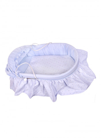 Baby Cot/Basket With Frills