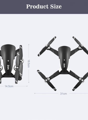 KK7 Pro RC Drone With Dual Camera 6K 5G Wifi GPS Foldable Optical Flow Positioning Quadcopter Bag Included 27*8.5*20cm