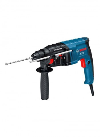 Professional Rotary Hammer Drill Set Blue/Black/Red