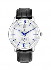 Men's Executive Leather Analog Quartz Wrist Watch R4-80101RM2