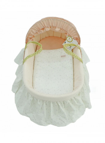Baby Travel Cot Sky Pink