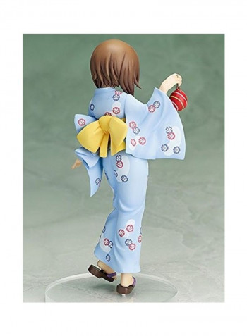 Girls Und Panzer Miho Nishizumi Yukata Version PVC Figure 10 x 5 x 5inch