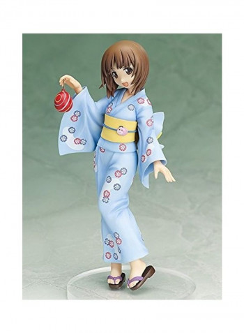Girls Und Panzer Miho Nishizumi Yukata Version PVC Figure 10 x 5 x 5inch