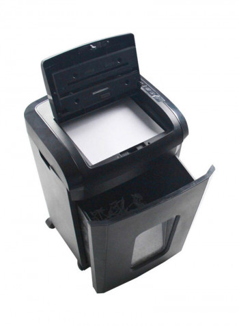 Professional Paper Shredder Black