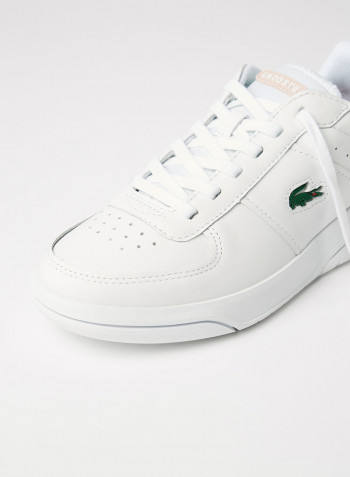 Game Advance Leather Sneakers White/Light Pink