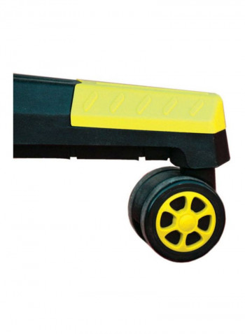 Video Game Chair Yellow/Black 82x59x30cm