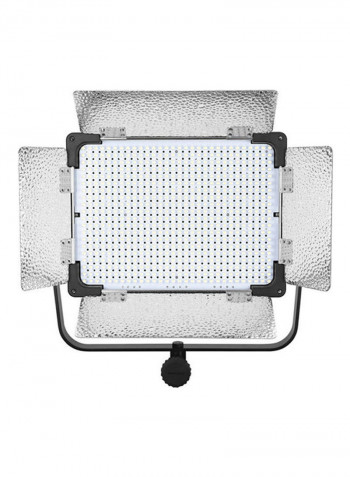 LED YN-6000 BI-Colour LED Panel With Aadapter Kit 16.1x16.1x3.0inch Black/Silver