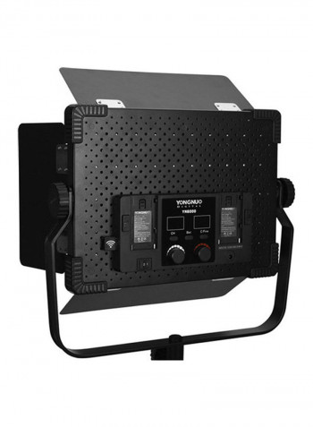 LED YN-6000 BI-Colour LED Panel With Aadapter Kit 16.1x16.1x3.0inch Black/Silver