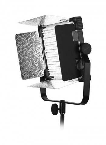 LED YN-6000 BI-Colour LED Panel With Aadapter Kit 16.1x16.1x3.0inch Black/Silver