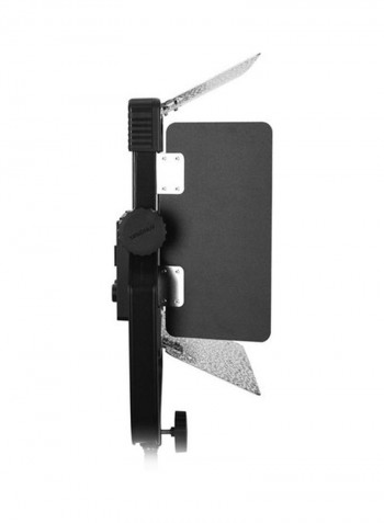 LED YN-6000 BI-Colour LED Panel With Aadapter Kit 16.1x16.1x3.0inch Black/Silver