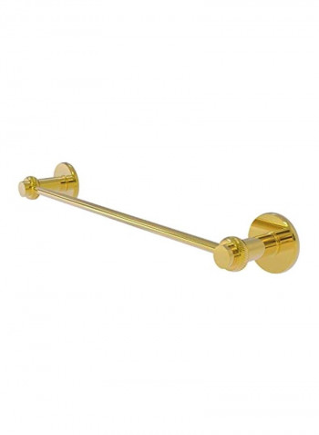 Mercury Collection Twist Accent Towel Bar Gold 24inch