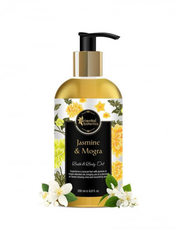 Organic Jasmine And Mogra Oil 200ml
