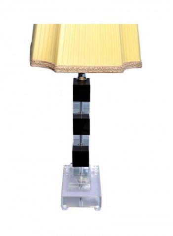 Decorative Table Lamp Black/Yellow/Clear 400x700millimeter