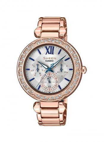 Women's Sheen Analog Watch SHE-3061PG-7BUDF